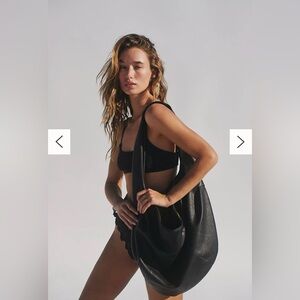 NWT Free People Slouchy Carryall Vegan Leather Bag